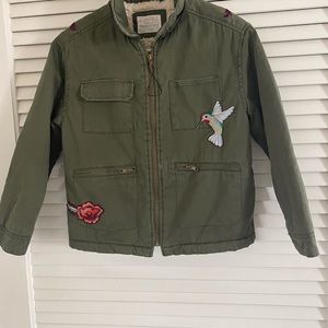 Zara Youth Jacket - 5 pockets, embroidered accents